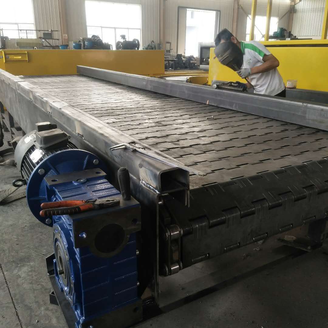 重型链板输送机链板式输送机物流分拣流水线链板输送机