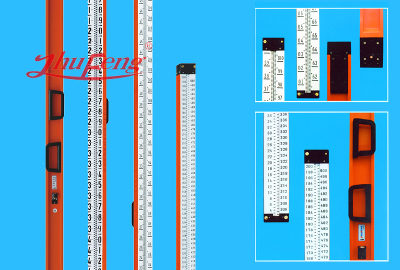 铟钢条码尺玻璃钢条码尺因瓦尺红黑水准尺尺垫2-3米