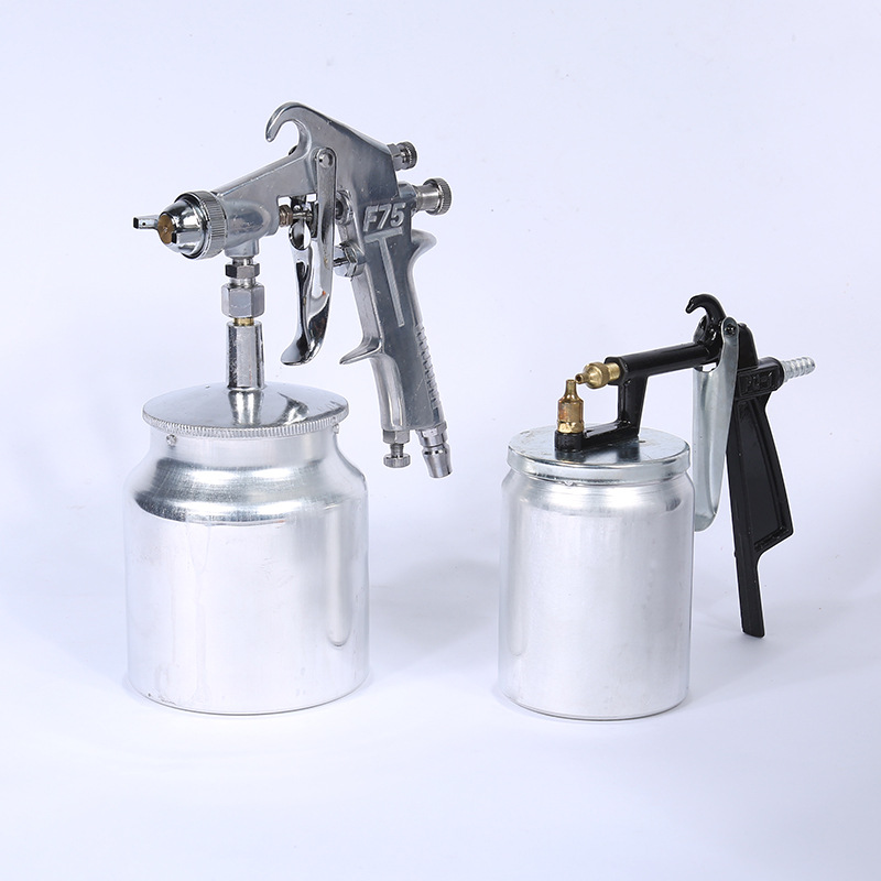 不锈钢压送式喷漆枪 手动式油漆喷壶 可调节全铜喷嘴油漆枪批发