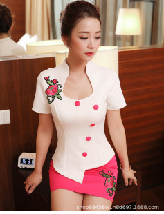 桑拿服桑拿技师服沐足技师服装