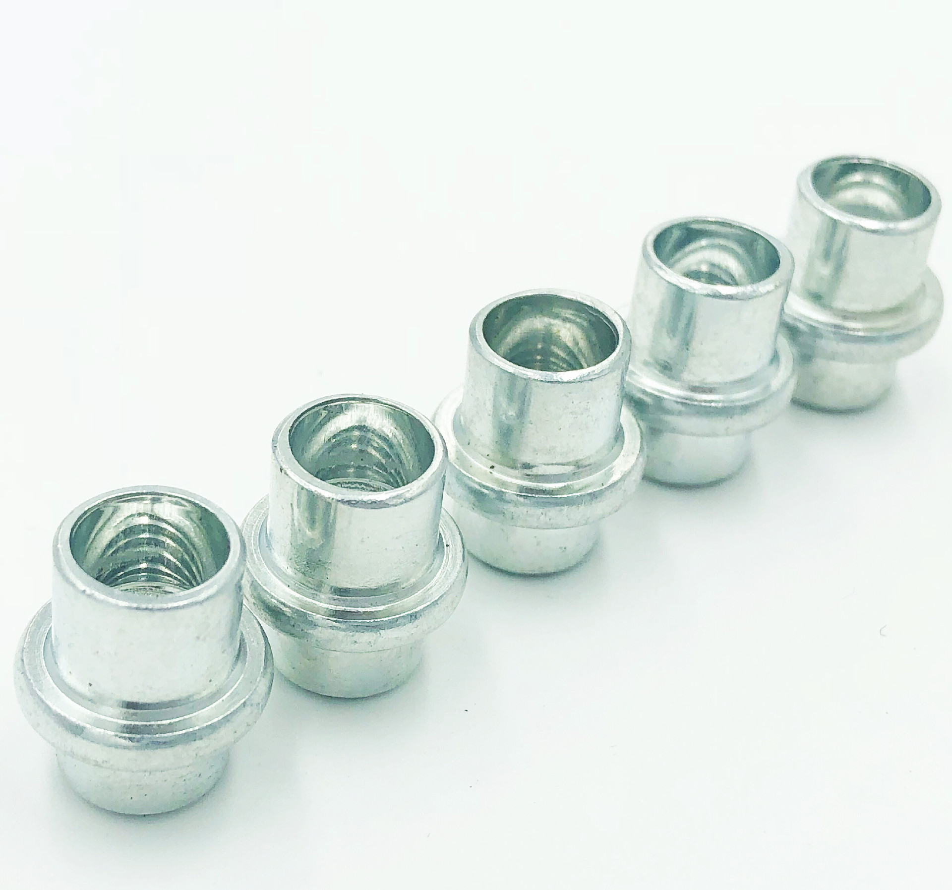 自产自销定制非标紧固件库存紧固件家具配件家具用双头束加厚螺母