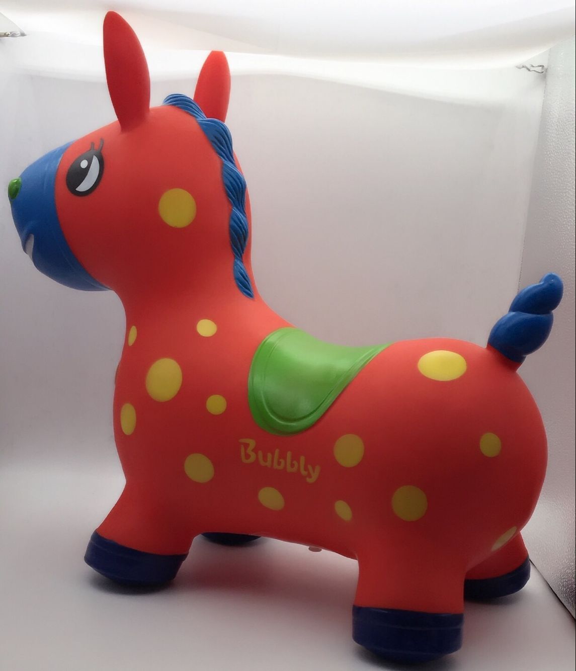 伊诺特1400欢乐音乐充气马坐椅马充气跳跳马儿童玩具马加大马