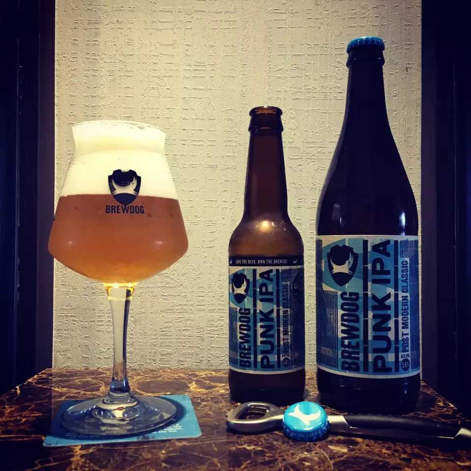 酿酒狗朋克ipa印度淡色艾尔啤酒330ml*24brewdo punk