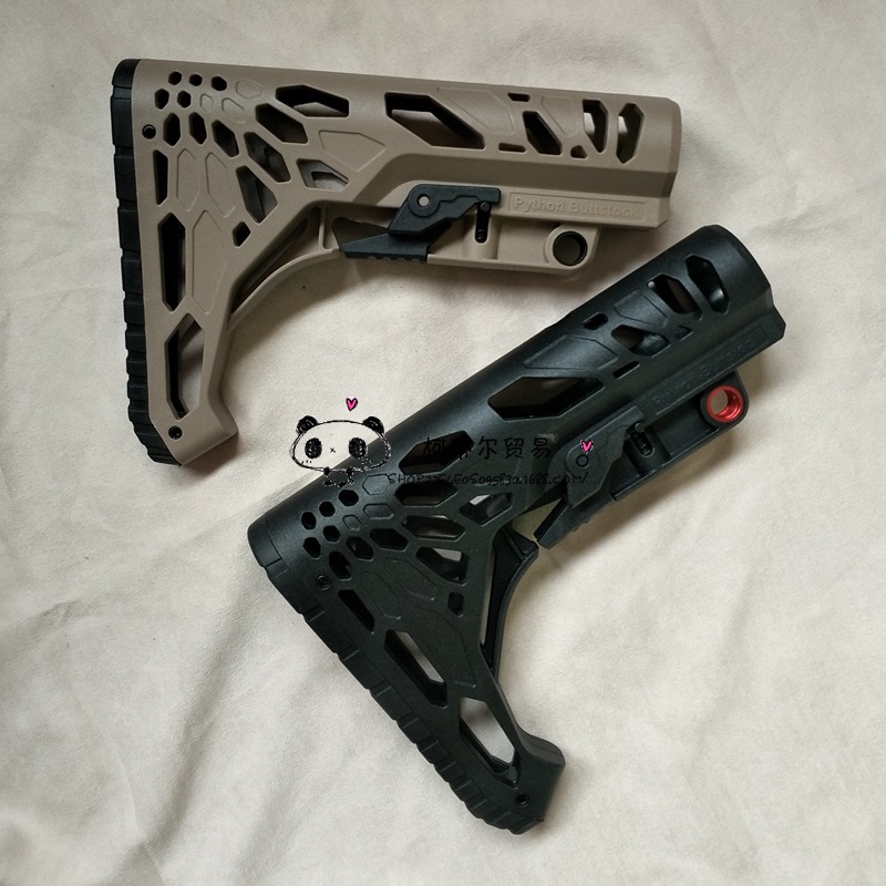 锦明水弹后托 蟒纹后托mod红点后托 新款蟒纹轻量化尾托 跨境专供