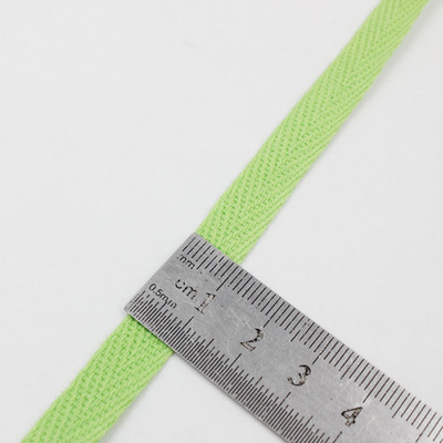 1cm单人字纹路纯棉织带 1-5cm本白黑色漂白纯棉人字纹织带