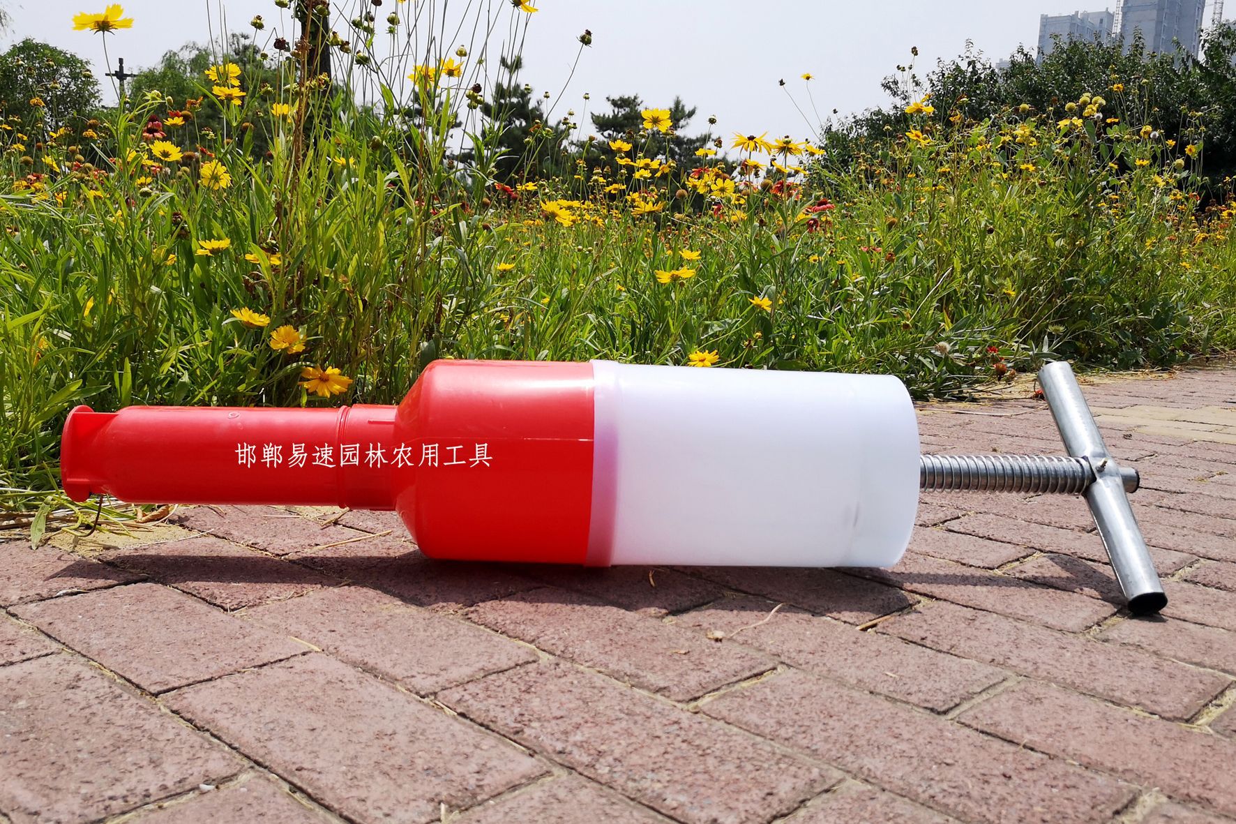 手压式地下施肥器手压追肥器玉米蔬菜农用施肥器手压式深层施肥器