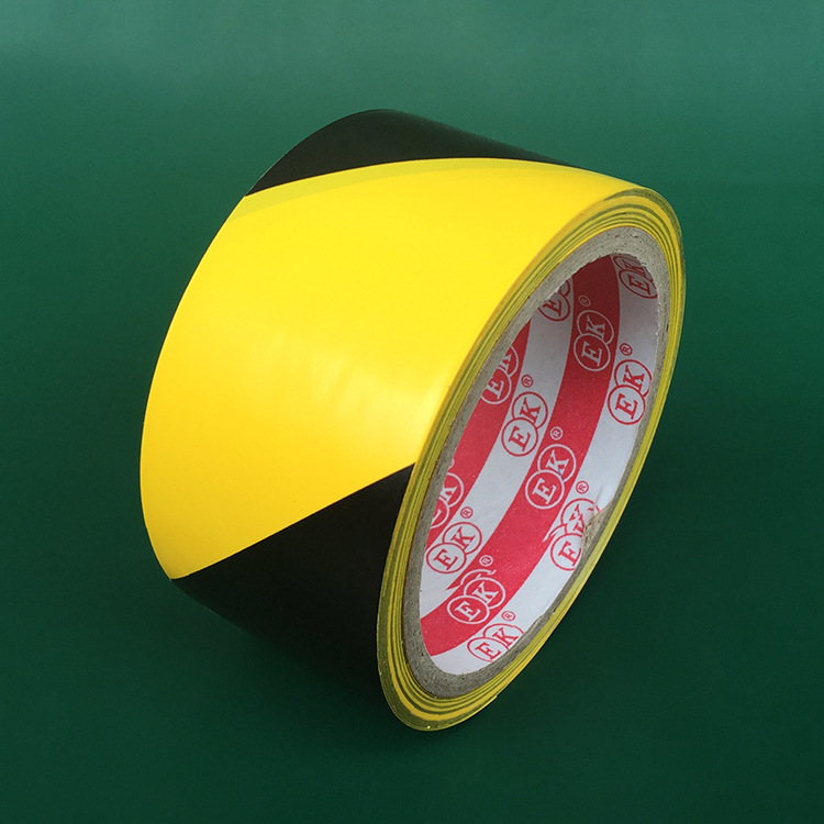 标签相间警示胶带地面划分车间长红色耐磨防水警戒线红黄绿红黄绿