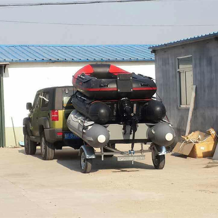 特价简易橡皮艇拖车充气艇拖车小游艇拖车架