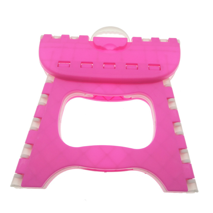 P1542   粉色-双色折叠凳 便携式小板凳儿童矮凳义乌10元店百货详情7