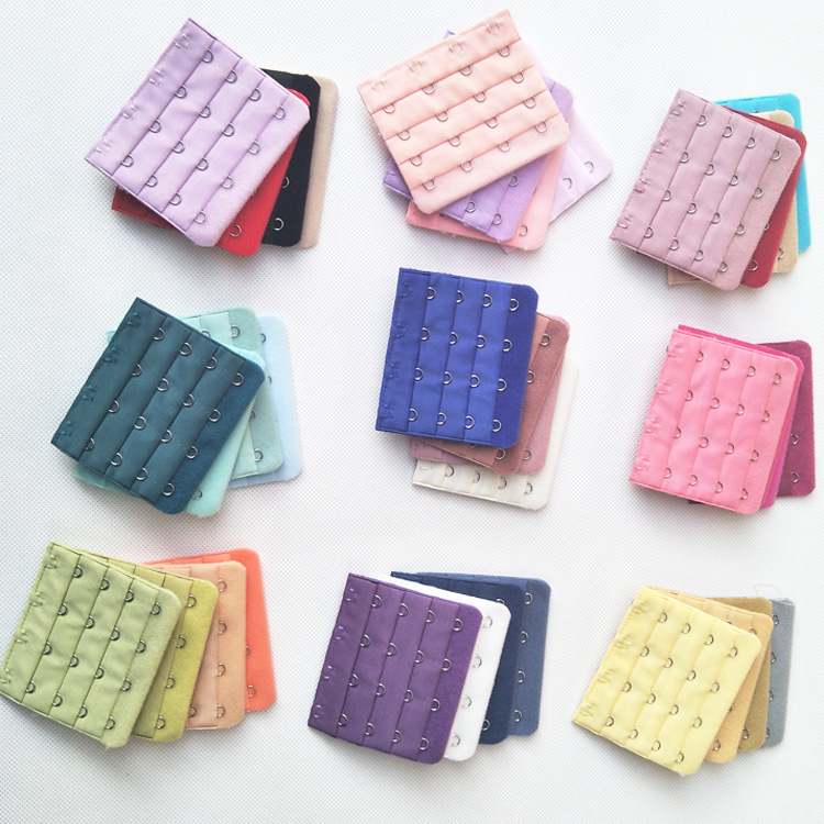 满包邮不锈钢四扣文胸加长扣延长扣四排四扣4排4扣加长扣厂家直销