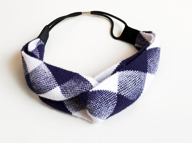 商品描述是否跨境出口专供货源否颜色蓝白交叉发带,黑