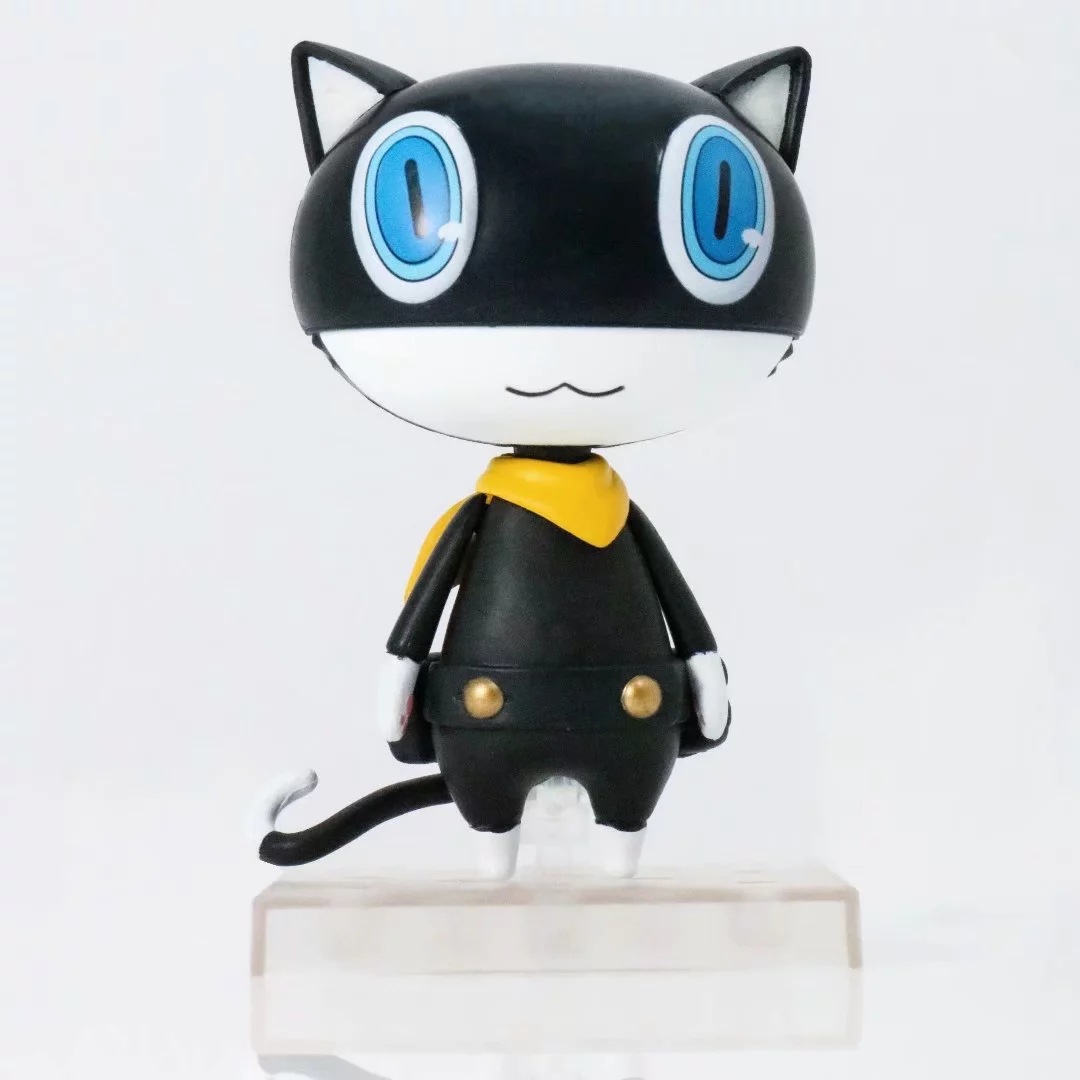 女神异闻录5 persona5 793# 摩尔加纳 q版粘土 谜之黑猫 盒装手办