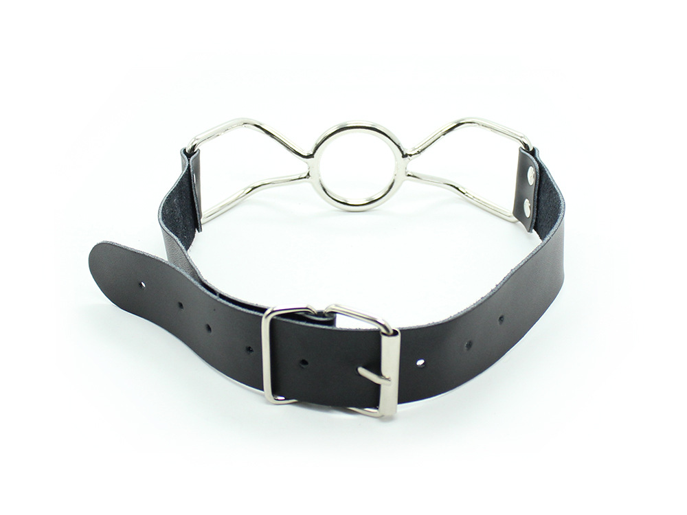 工厂店成人另类玩具情趣口枷强制张口调情口塞不锈钢蝶形深喉口球