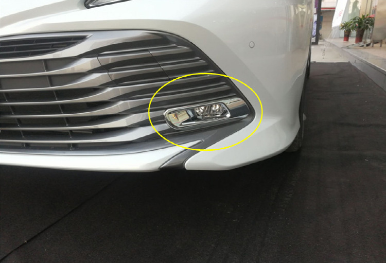 18款凯美瑞前雾灯罩18款凯美瑞前雾灯框前雾灯罩凯美瑞改装专用