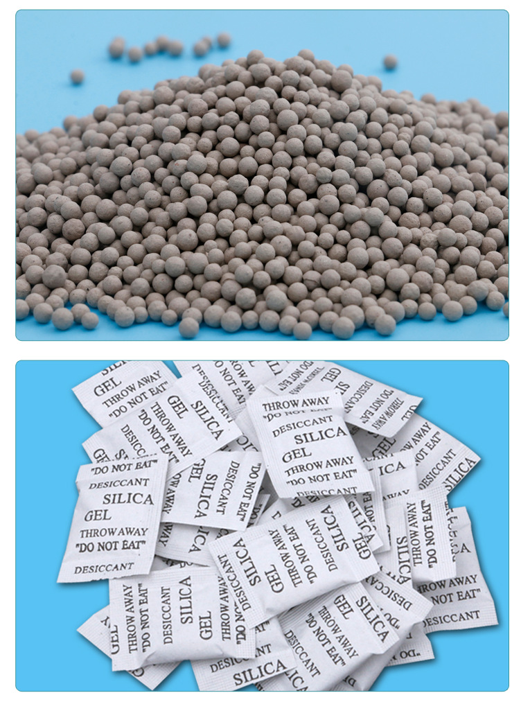 厂家直销5克g食品医药品硅胶干燥剂活性矿物除湿吸附防霉防潮珠