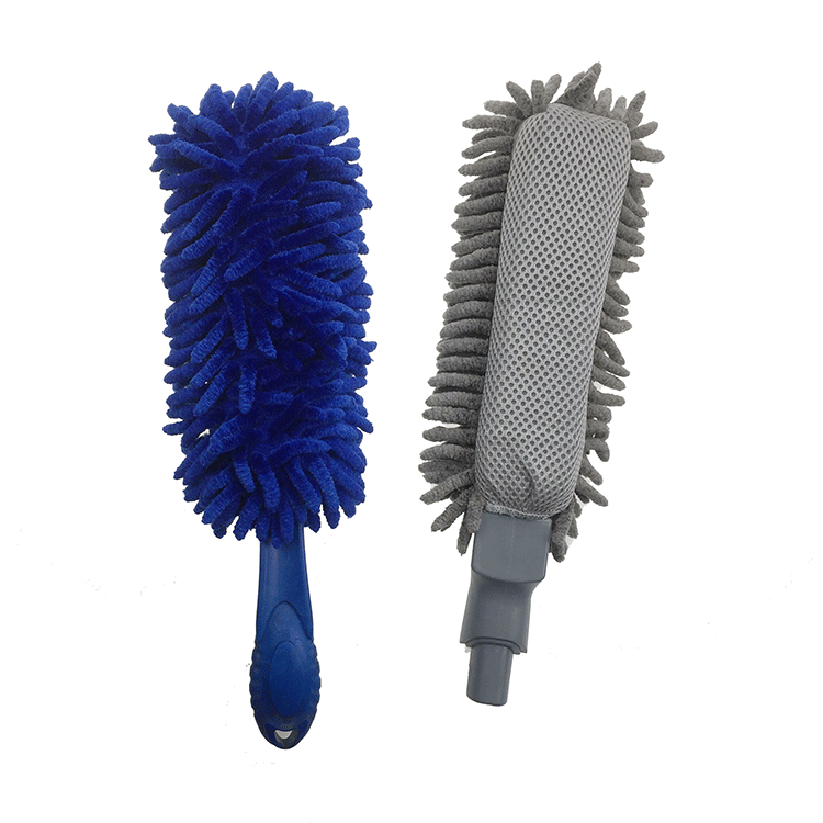 亮光雪尼尔尘掸布套擦车布套洗车雪尼尔除尘掸子清洁布套可替换头