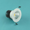 10W Ceiling COB Spotlight LED Ceiling 75MM Opening adjustable angle Condenser High brightness engineering quality