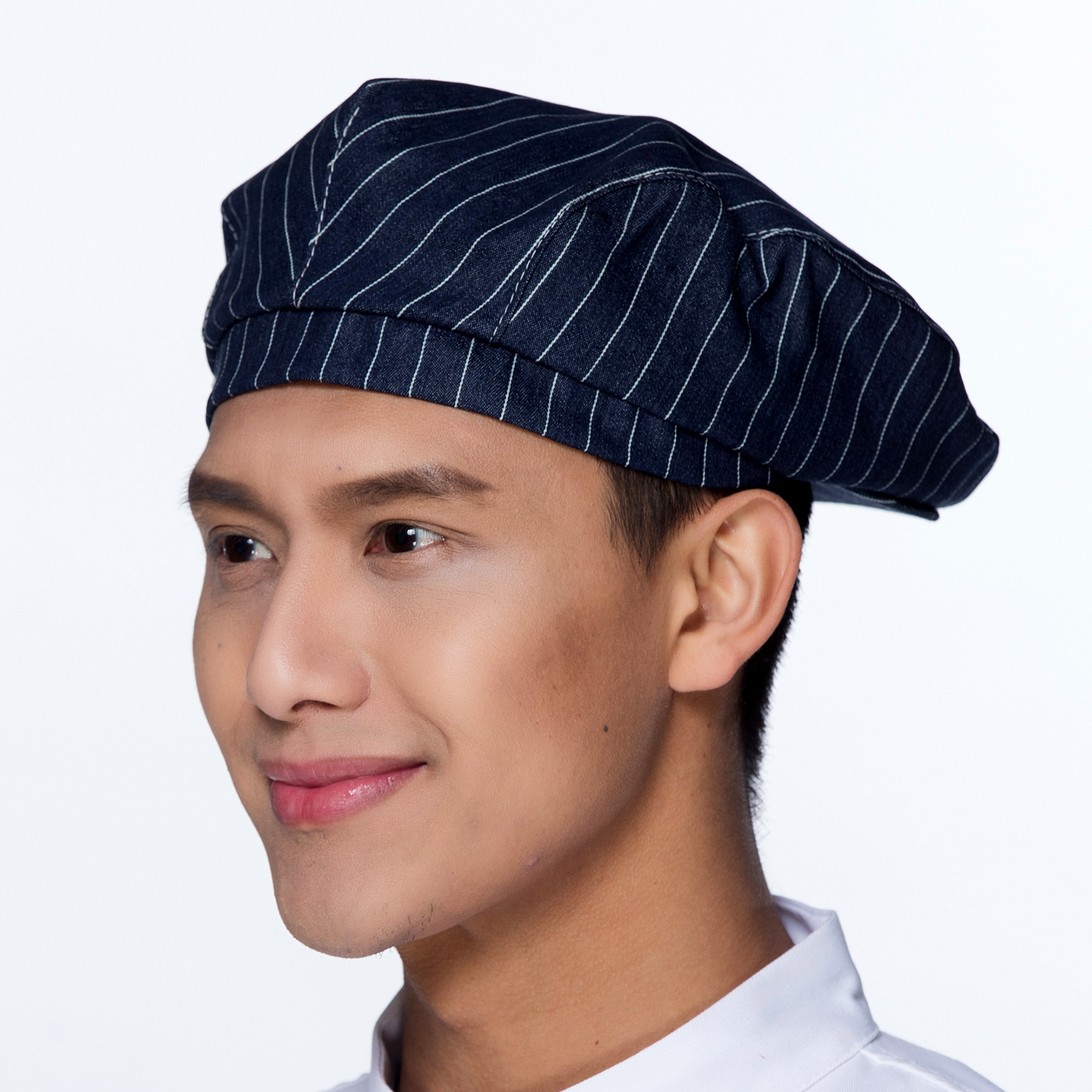 厨师鸭舌帽 前进帽 厨房工作中西餐工作帽 快餐服务员厨