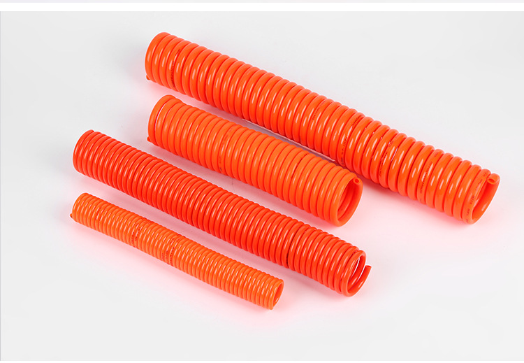 厂家直供pu弹簧8*5/10*6.5mm气管空压机气泵伸缩管螺旋风管软管
