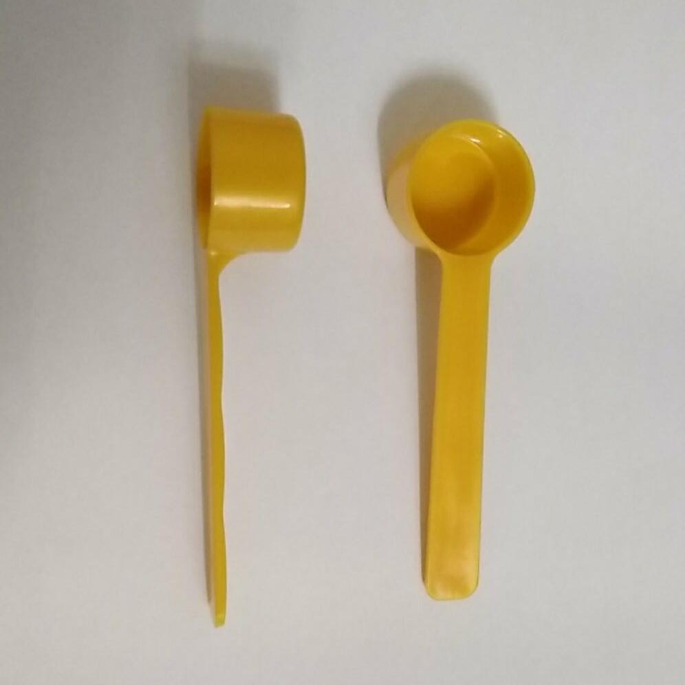 粉勺5克量勺奶粉勺粉末药粉量勺美蒂菲软膜勺金色塑料勺定制