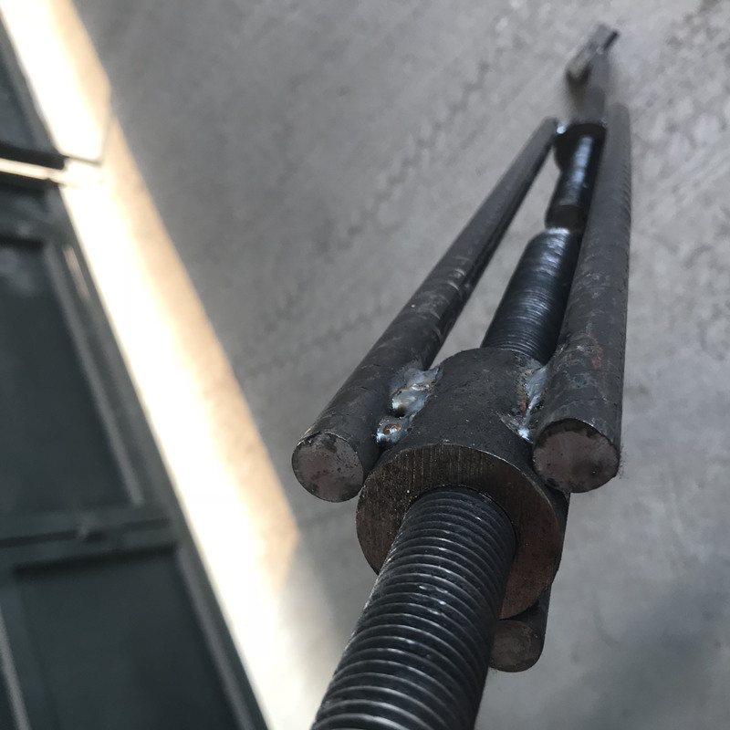 支撑杆 建筑用 花篮式悬挑斜拉杆 正反牙 调节丝 拉杆配件 整套