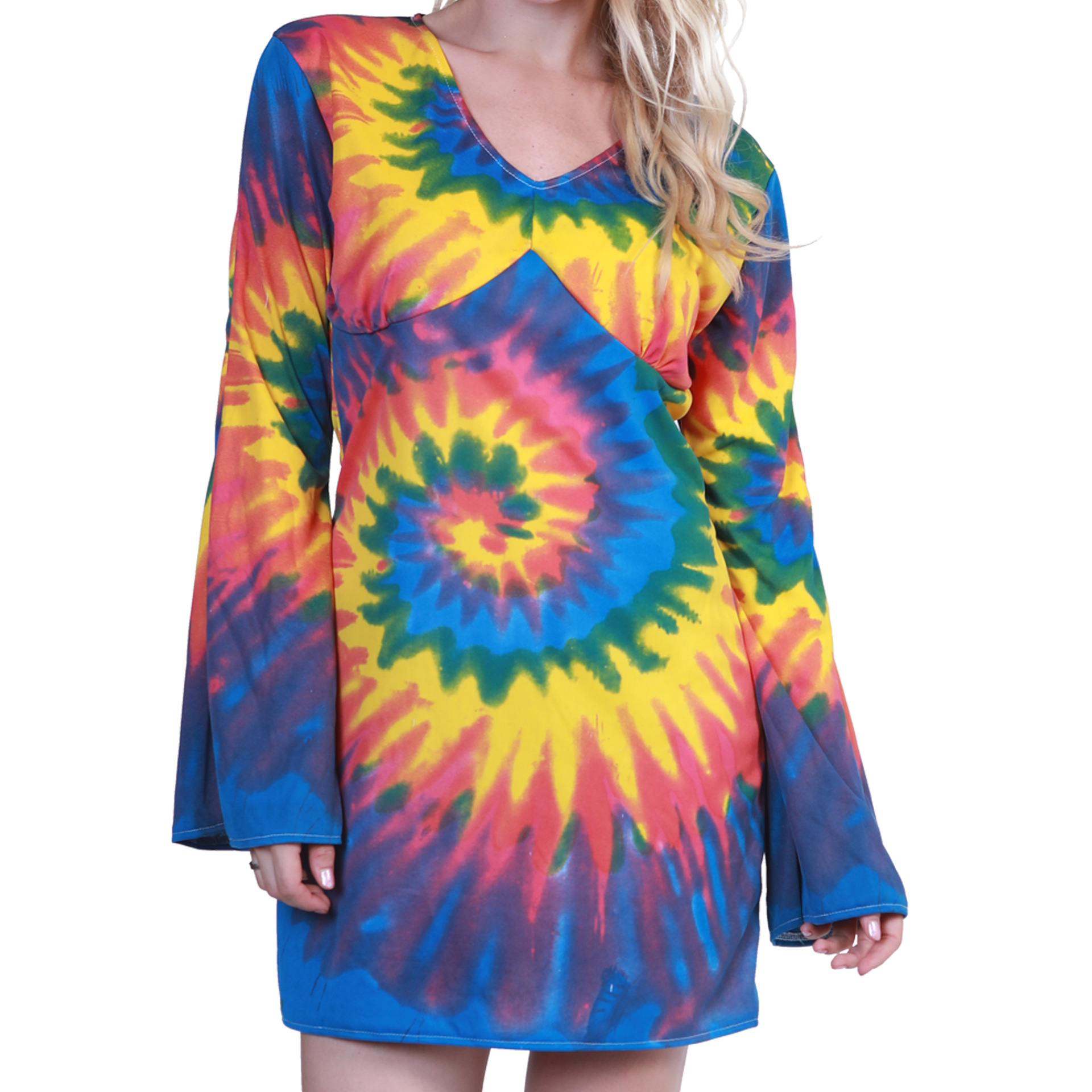 亚马逊wish跨境供应万圣节角色扮演服装女士渲染嬉皮halloween装