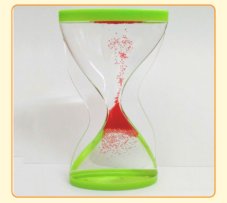 hg-6s沙漏计时器 定制亚克力儿童动感滴漏 沙漏计时器 diy玩具