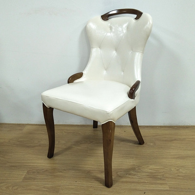 厂家批发 西餐厅椅子 全实木橡木餐椅 韩式椅子 酒店椅家具餐厅椅