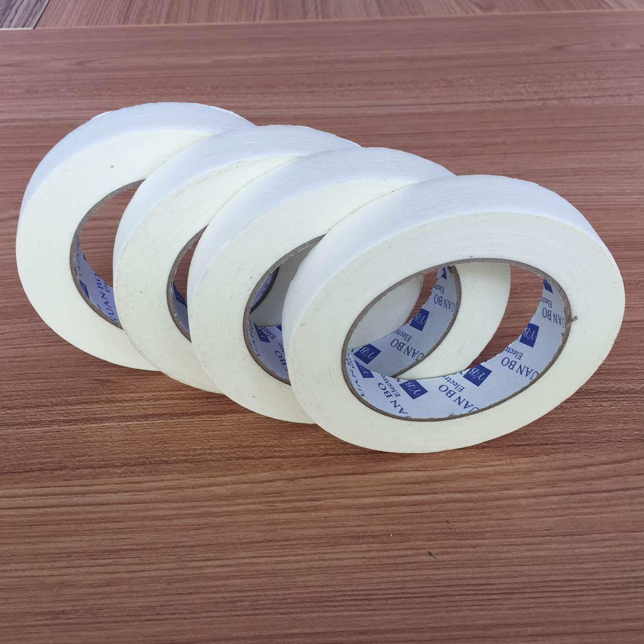 厂家直销白色美纹纸胶带喷漆装修美纹胶纸胶带汽车遮蔽条纹美纹纸