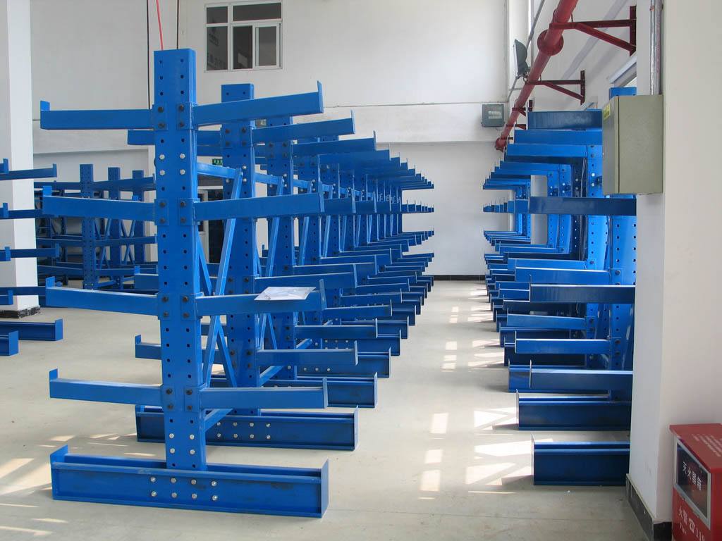 放长物料货架板材管材悬臂货架宁波工厂直销单面双面臂货架定做