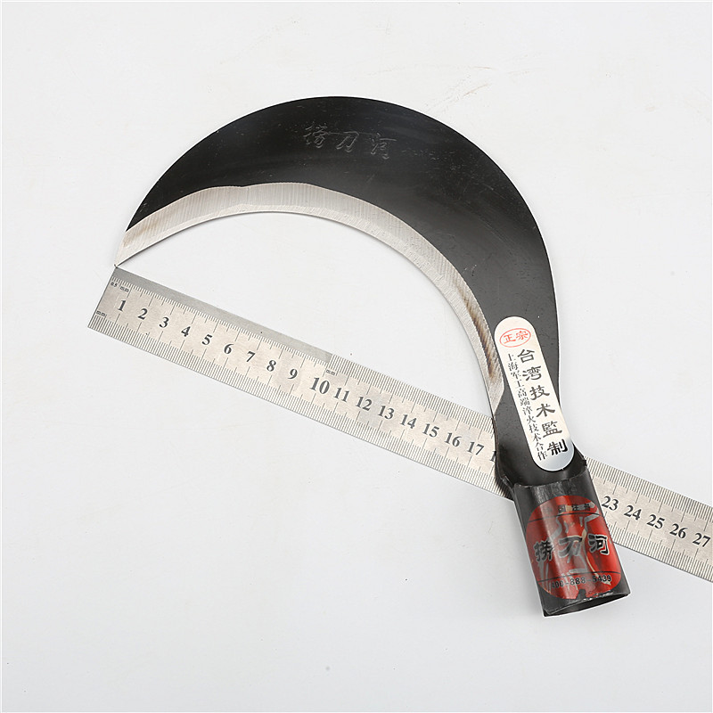 捞刀河牌110#苗刀 镰刀 草刀 农用刀具 禾刀