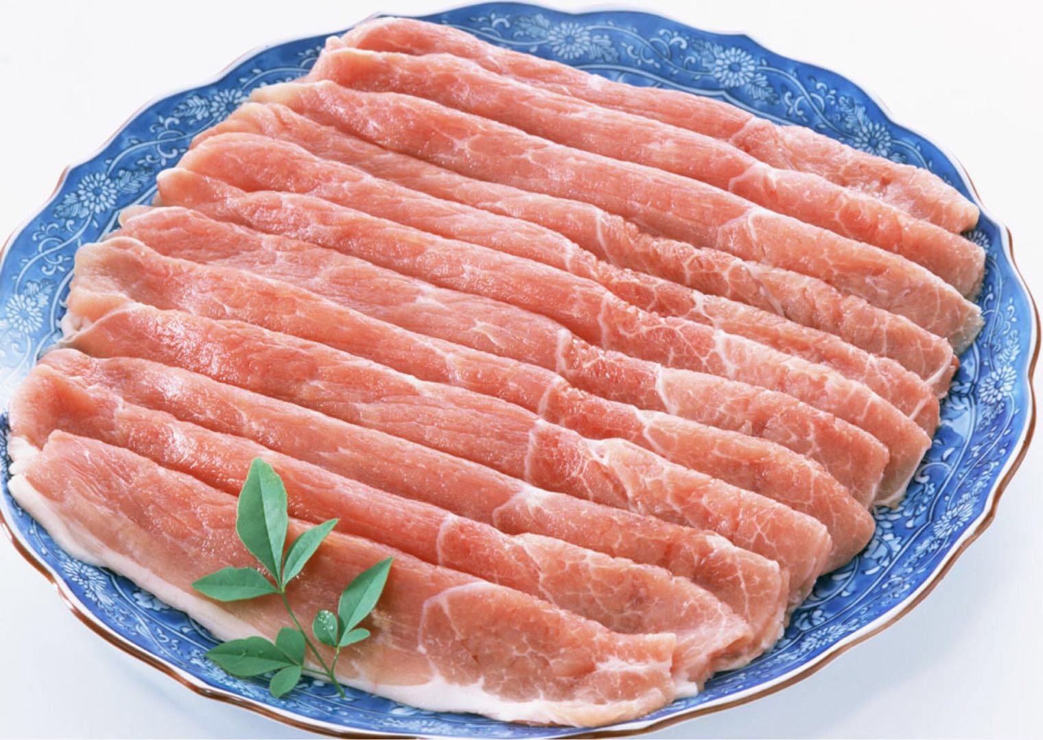 新雨润猪颈肉鲜颈肉片冷冻新鲜5斤装猪肉半成品火锅食材批发