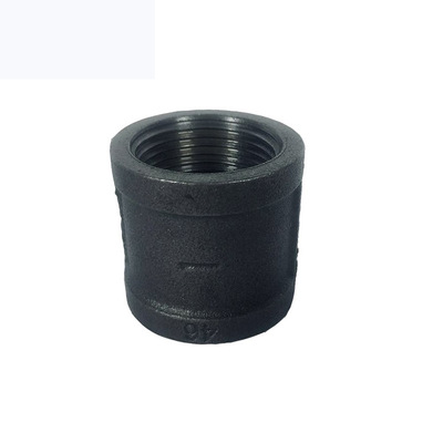 玛钢铸铁黑件 内丝管古 直通连接件 直接铁接头 玛钢件 快速接头