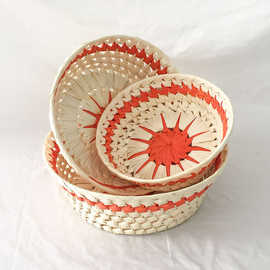 0成交1笔凭祥市蒲扇棕榈叶葵扇叶干花艺术造型竹编灯笼花器店铺装饰