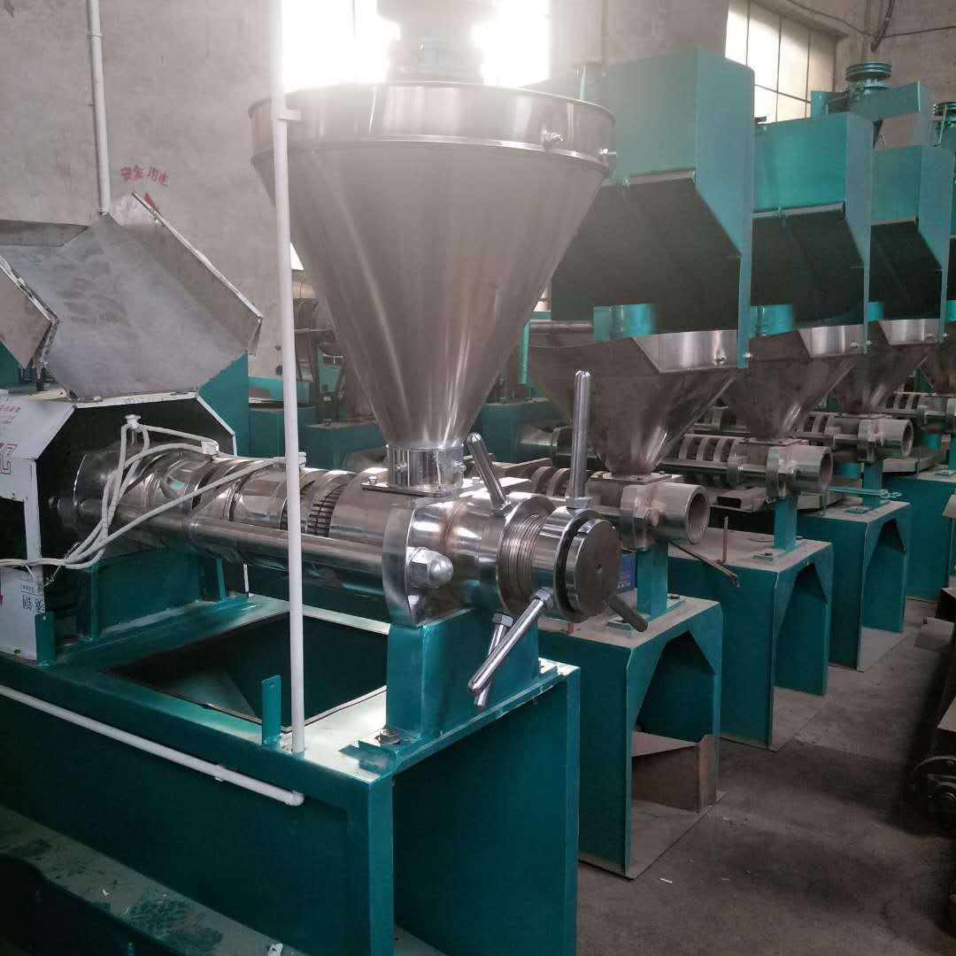 全自动螺旋大豆冷榨油机 130型榨花生油机 商用螺旋大型榨油机