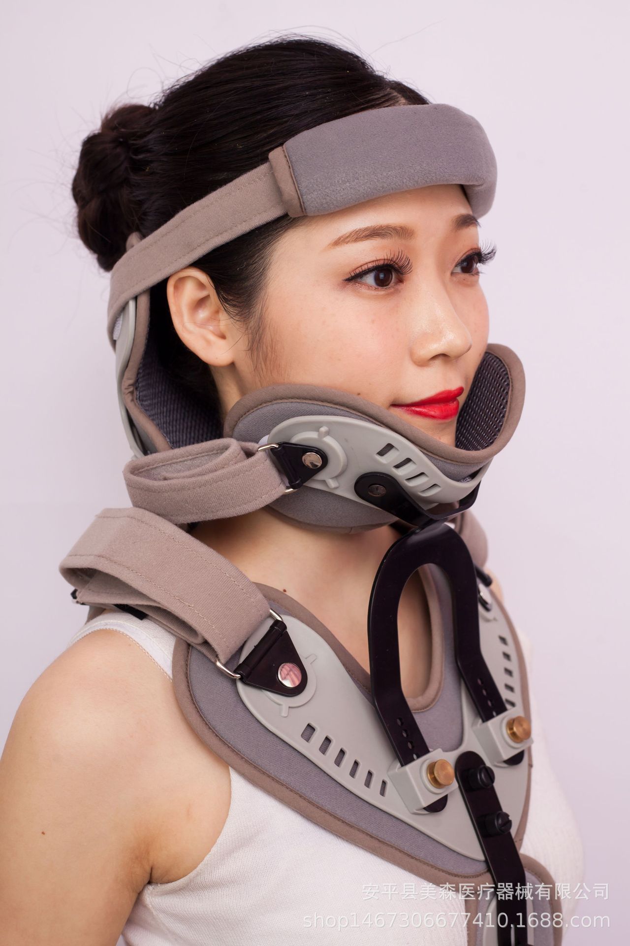 新型头颈胸固定支具 歪脖胸椎颈椎固定支架