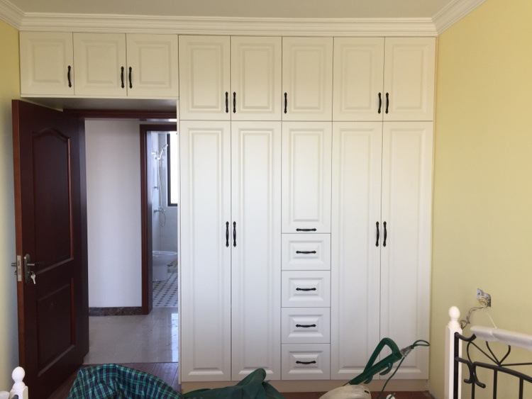 上海 定做吸塑板衣柜门 欧式整体橱柜门 专业生产模压门板