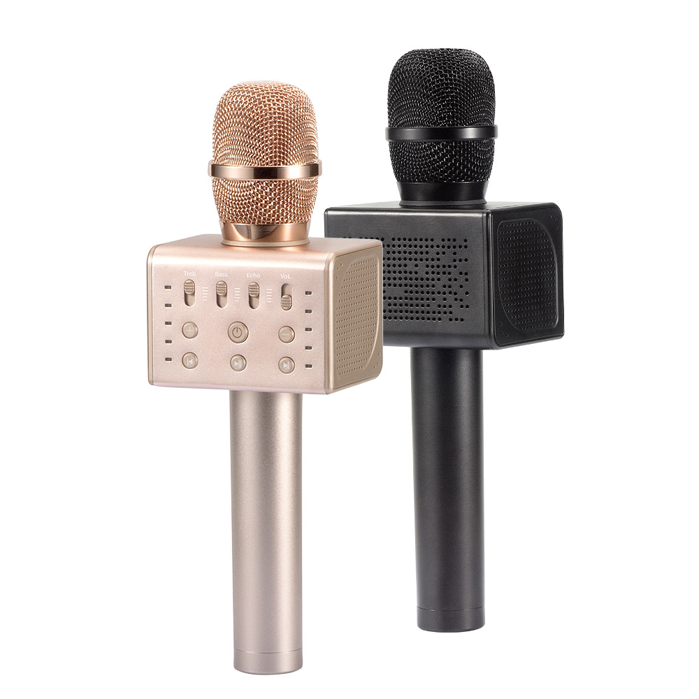 地摊q10s升级版魔音大师q11麦克风蓝牙音箱收音机万能无线麦克风