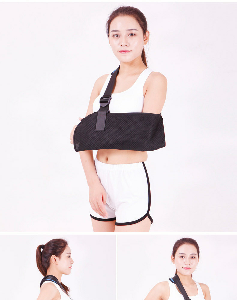 批发手臂骨折康复吊带透气前臂吊带肩肘固定带肘关节固定支具儿童