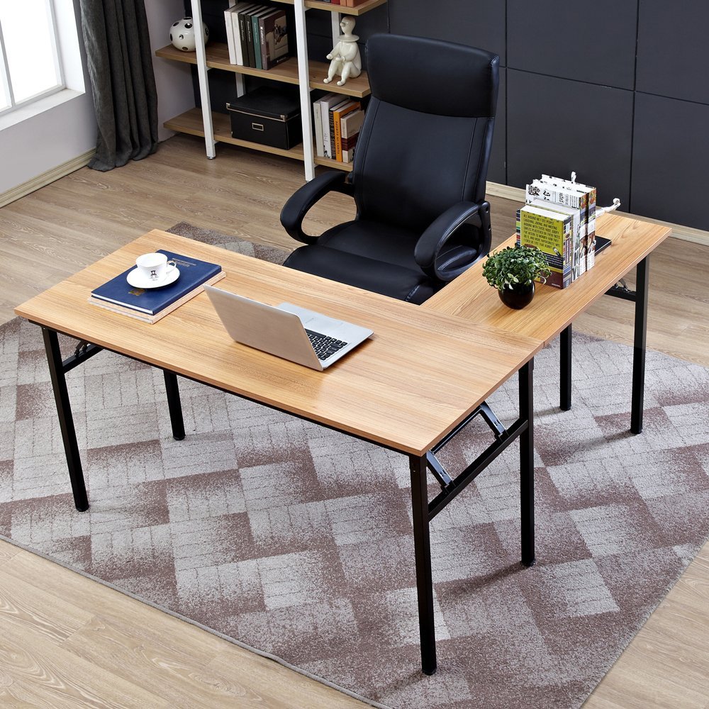 唯居家具新款转角桌可折叠办公桌