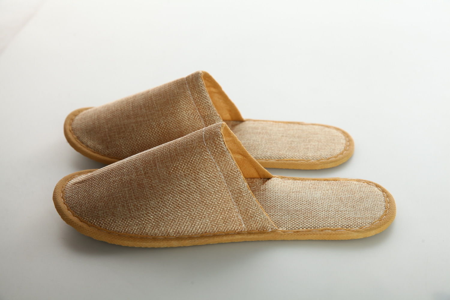 民宿麻布拖鞋 透气防滑现货温泉酒店客栈麻布拖鞋