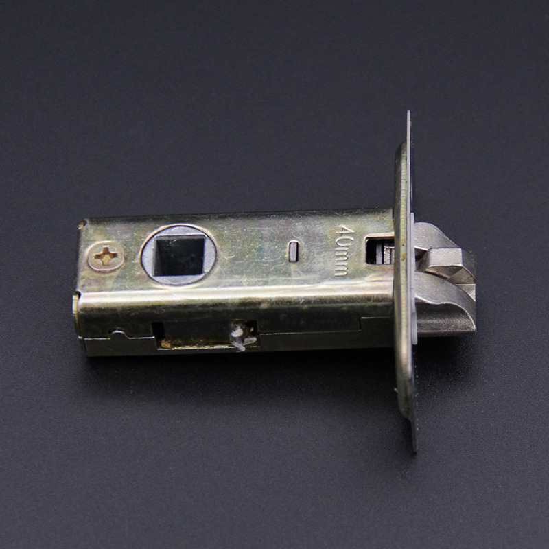 单锁舌插芯锁体锁芯卫生间门锁单舌头锁配件 锁芯 30/35/40/45mm