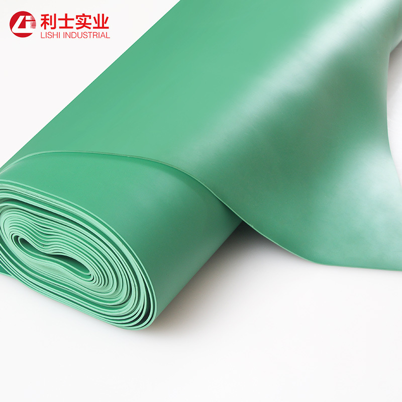 pvc绿软板塑料抗压耐磨绿胶板绿板缘橡胶板pvc软板pvc胶板