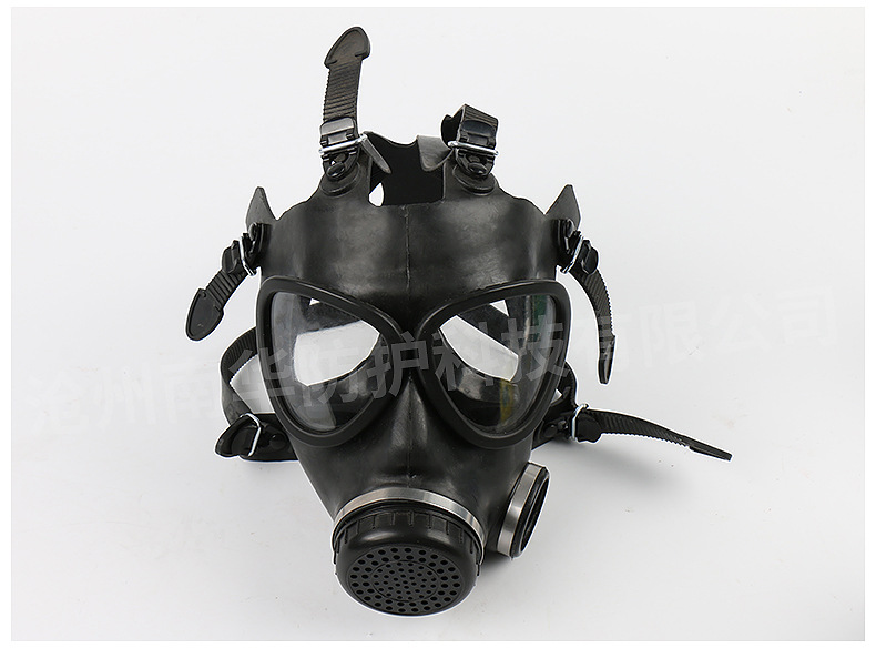 防毒面具全面罩 喷漆化工火灾逃生防毒面具 消防面具警用面罩