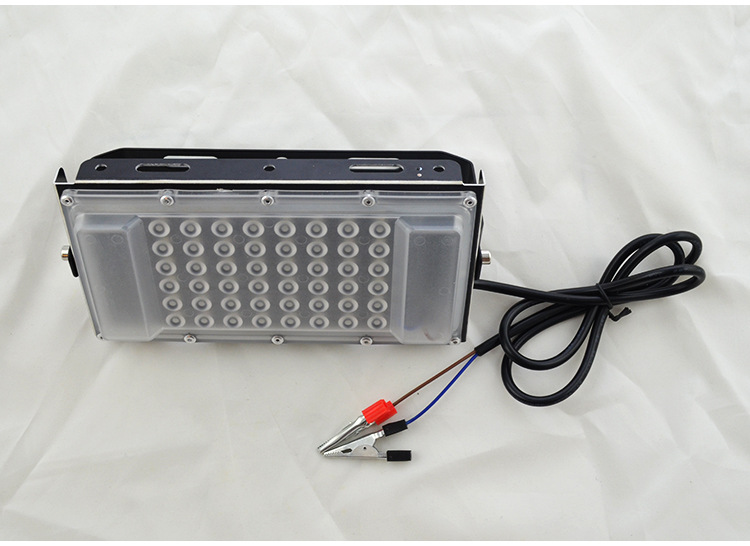 led碘钨灯12v24v36v低压投光灯50w户外工程遂道矿井防水led投射灯