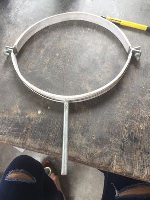 镀锌铁码镀锌包胶铁码管码管卡u型金属包胶镀锌铁码管卡卡吊码