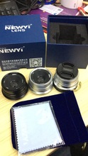 批发Newyi 25mmf1.8 lens 微单用相机镜头