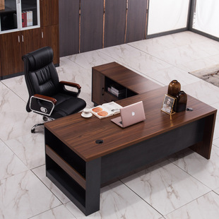 办公桌简约现代老板桌总裁桌大班桌经理主管桌椅组合单人办公家具