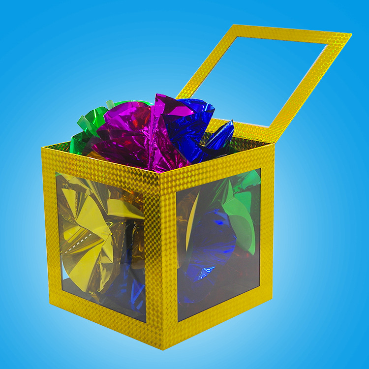 透明出彩箱 出钱箱空箱出钱空箱出物 舞台新奇特魔术道具魔术玩具