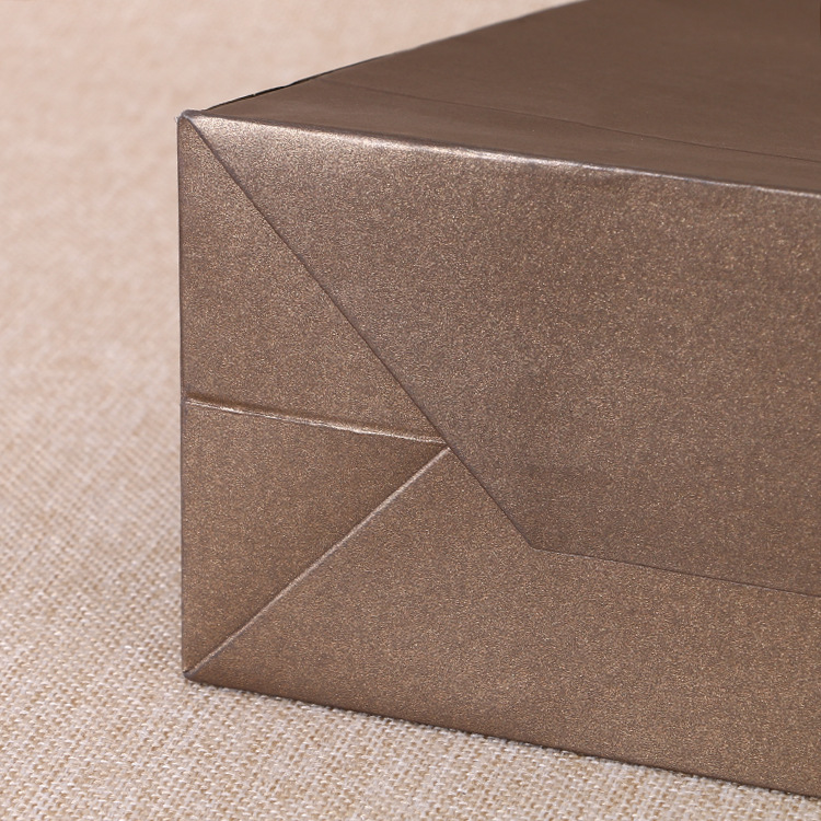 厂家生产优质特种纸烫金包装纸袋定做手提礼品购物袋